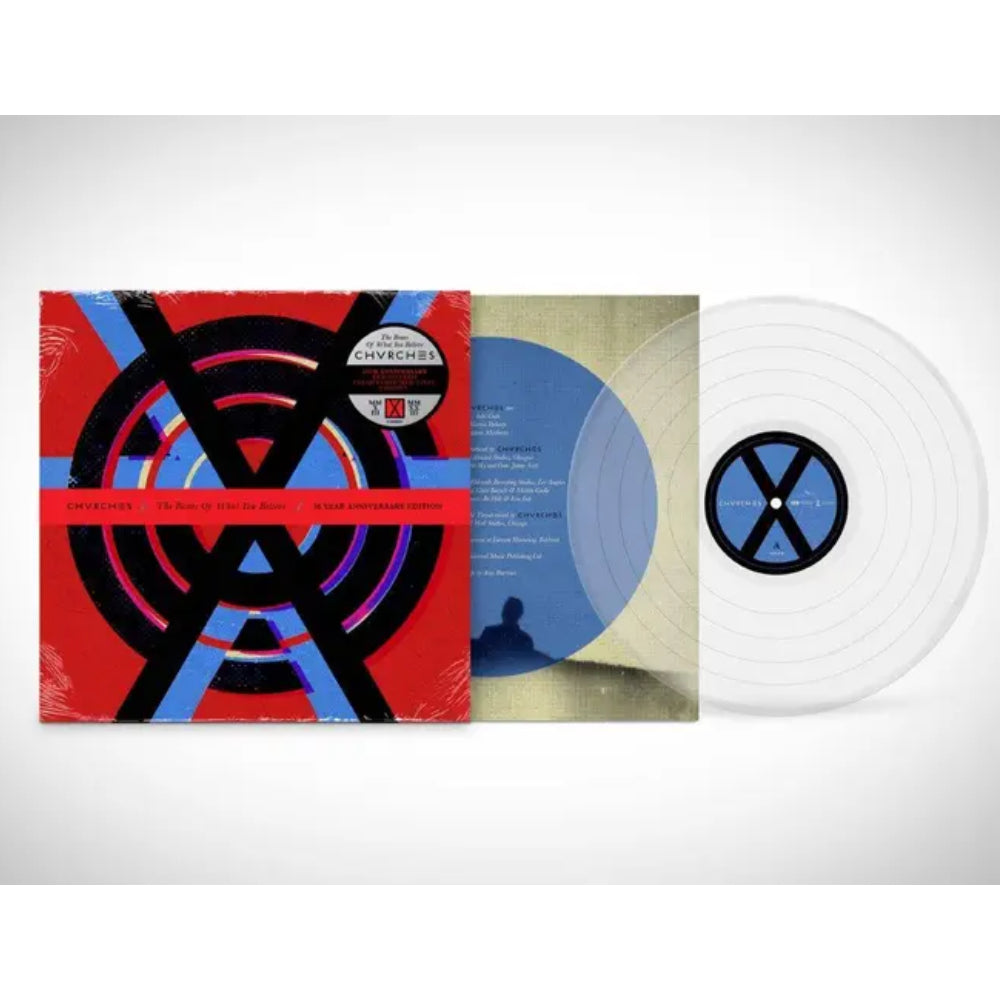 Chvrches - The Bones Of What You Believe: Crystal Clear Vinyl LP